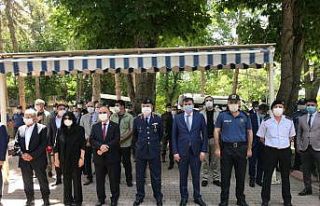 Kayseri protokolü şehitlikleri ziyaret etti