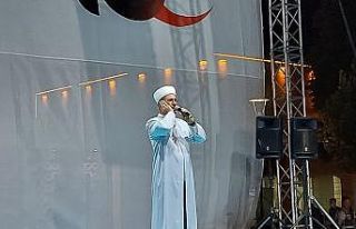 Kayseri’de şehitler için sela okundu