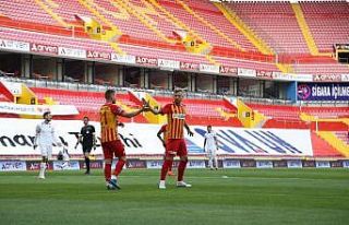 Kayserispor 34 maçta 40 gol attı