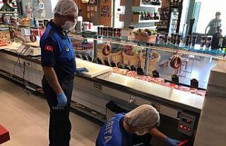 Kemer’de bayram öncesi kasaplar ve fırınlar denetlendi