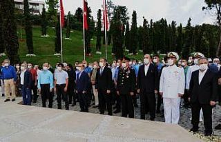 Kent protokolü 15 Temmuz Şehitler Anıtını ziyaret...