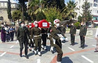 Kıbrıs gazisine son görev