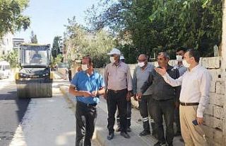 Kılınç, çalışmaları yerinde inceledi