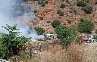 Kınalıada’da çıkan yangın kontrol altına alındı