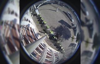 Kiralık bisikletlere zarar veren şahıslar güvenlik...