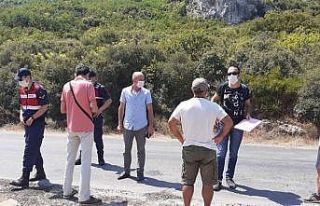 Kirazlı’da bitki örtüsünü yok eden kaçak çalışmaya...