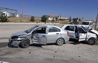 Kırıkkale’de trafik kazası: 2 yaralı
