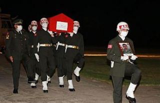 Kırıkkaleli şehit Arslan’ın naaşı memleketine...
