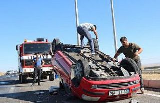 Kırşehir-Ankara Yolunda Kaza 2 Yaralı