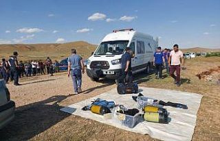 Kırşehir’de gölete serinlemek için giren genç...
