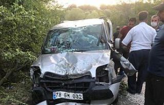 Kızılcahamam’da maddi hasarlı trafik kazası