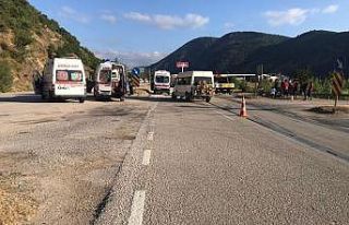 Kızılcahamam’da trafik kazası: 5 yaralı