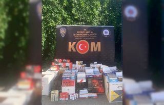 Kocaeli’de onlarca kilogram tütün ve binlerce...