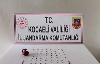 Kocaeli’de tarihi eser operasyonu: 1 gözaltı