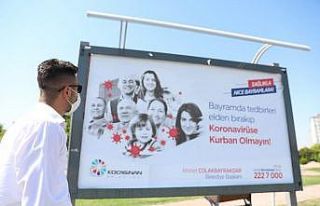 Kocasinan’dan ’Covid-19’ uyarılı bayram kutlaması