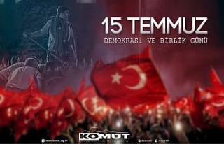 KOMÜT Başkanı Bulut: “15 Temmuz Türk milletinin...