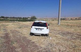 Kontrolden çıkan araç tarlaya girdi: 5 yaralı