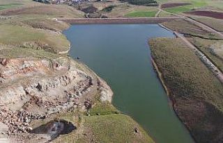 Konursu Göleti ile mümbit topraklar su ile buluştu