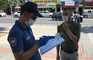 Konya’da maske ve sosyal mesafe ihlaline 100 bin...
