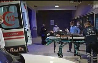 Kopan 3 parmak yaralıdan 10 dakika sonra hastaneye...