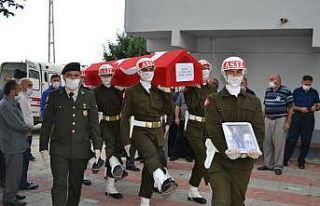 Kore gazisi, son yolculuğuna uğurlandı