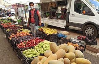 Korona virüsten dolayı 28 gün kurulmayan pazar...