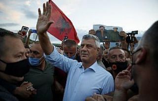 Kosova Cumhurbaşkanı Tahçi’ye Lahey dönüşü...