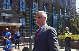 Kosova Cumhurbaşkanı Thaçi’nin ifadesi 6 saat...