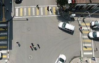 Kurban bayramı öncesi ’’drone’’ ile trafik...