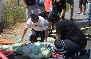 Kuşadası’nda trafik kazası: 1 yaralı