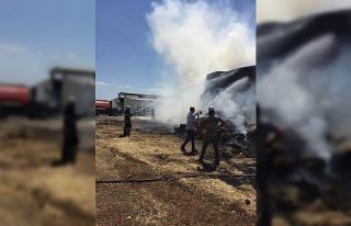 Kütahya’da korkutan saman yangını