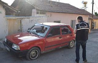 Malatya’da emanet araca satırlı saldırı