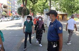 Malatya’da maskesiz sokağa çıkanlara ceza