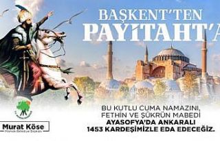 Mamak Belediyesi bin 453 Ankaralıyı Ayasofya Camii’ne...