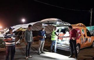 Mamak Belediyesinden kurban satıcılarına maske...