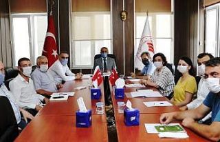 Mandalarda suni tohumlama proje toplantısı yapıldı