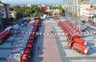 Manisa Büyükşehir itfaiye filosunu güçlendirdi