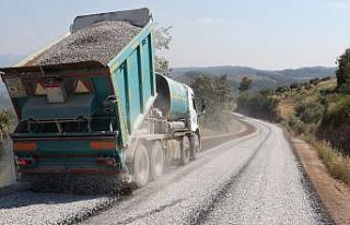 Manisa’da 5 ilçede asfalt çalışması