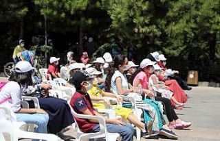 Mardinli çocuklar Altın Kız’ı izledi