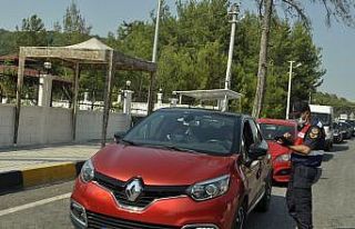 Marmaris’te bayram öncesi giriş noktası kontrolleri...