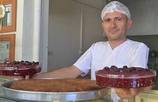 Meşhur tatlıya bu bayramda da talep yağıyor