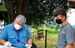 Mevsimlik tarım işçilerine sağlık taraması