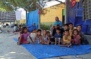 Mevsimlik tarım işçilerinin zorlu mesaisi