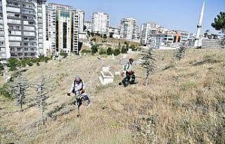 Mezarlıklar bayrama hazırlanıyor