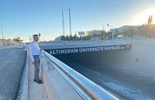 Milletvekili Aydın, köprülü kavşakta incelemelerde...