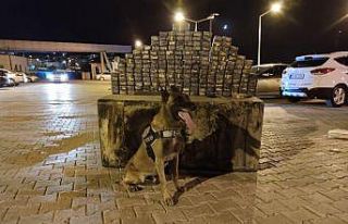 Minibüsün içerisindeki yakıt deposunda 104 kilo...