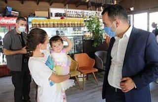 Minik Öykü’ye doğum günü sürprizi