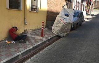 Minik vücudu büyük sorumluluğa dayanamadı