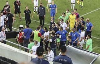 MKE Ankaragücü - Antalyaspor maçında gergin anlar