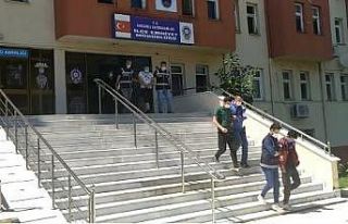 Motosiklet hırsızları yakalandı